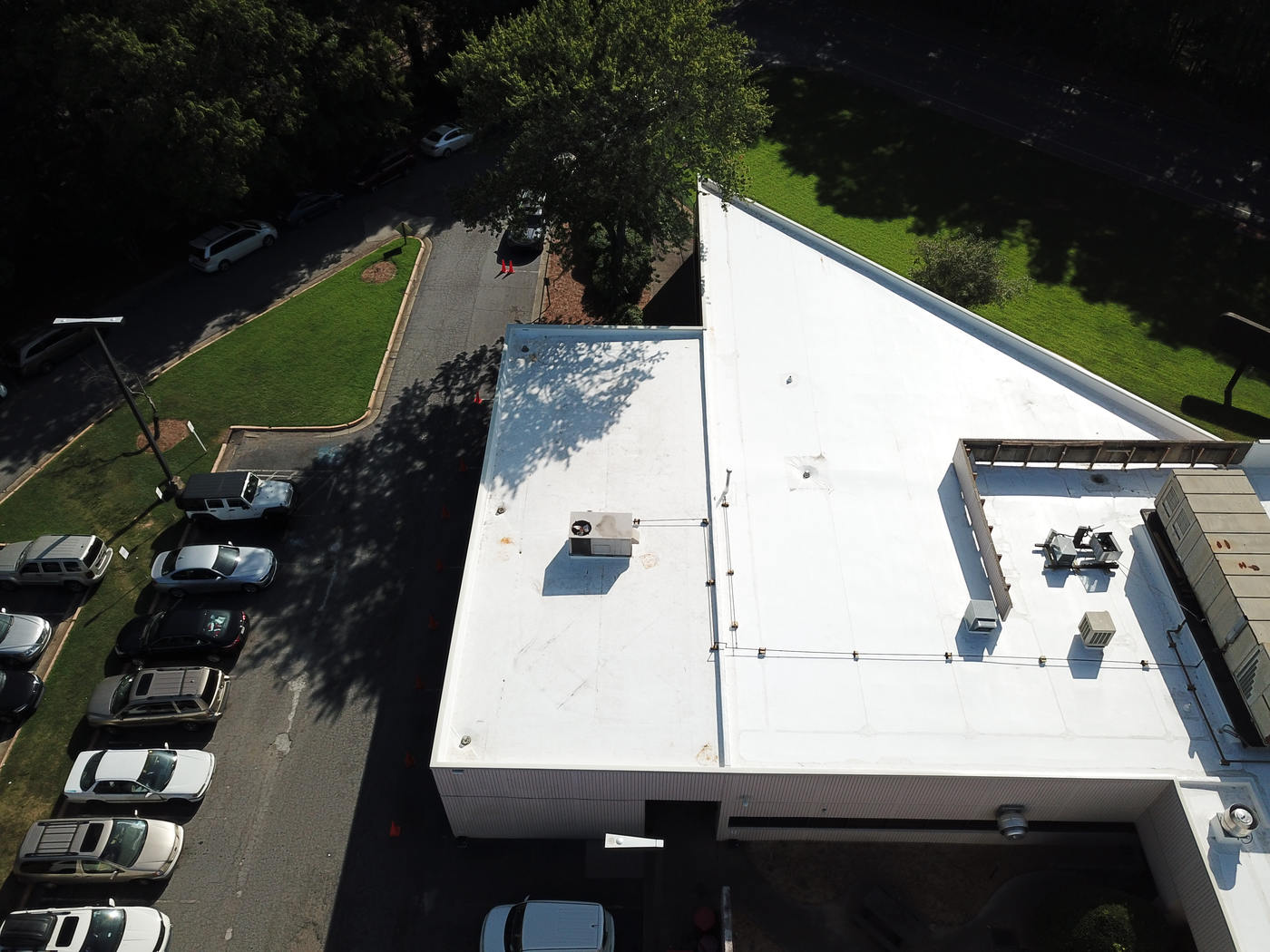 PVC commercial roofing system