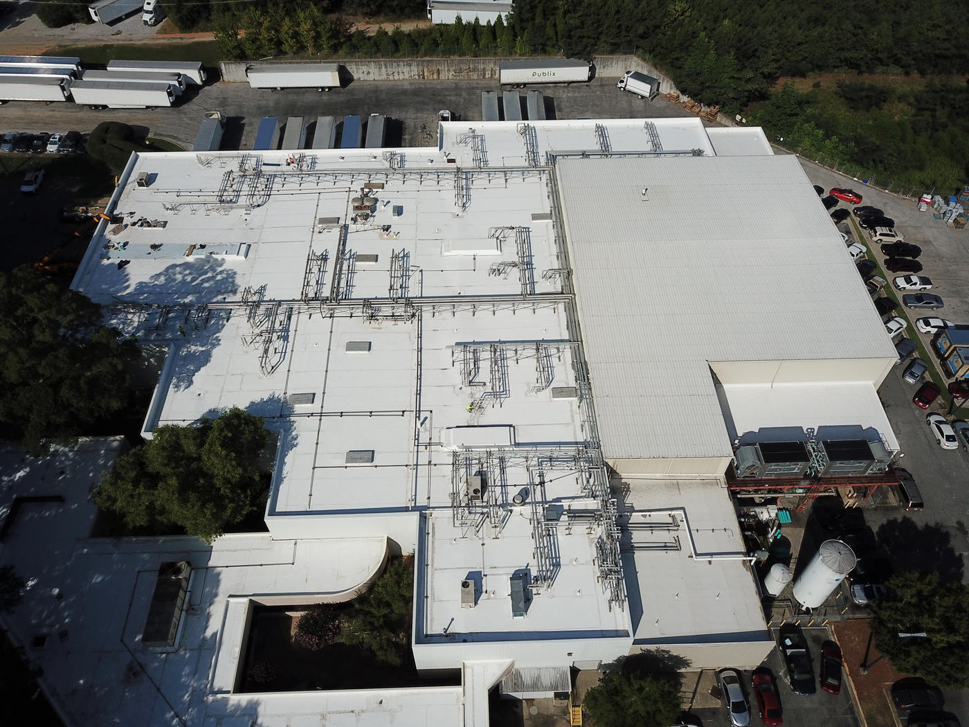 TPO Commercial Roof With Cold Storage