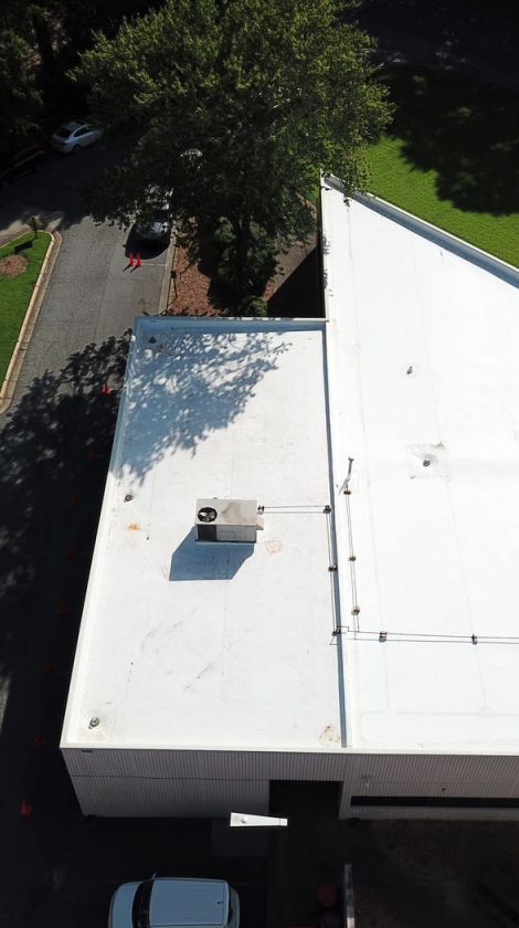 PVC commercial roofing system