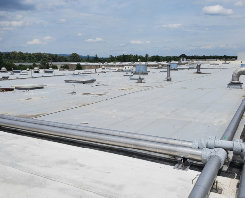 Wide View Commercial Roof