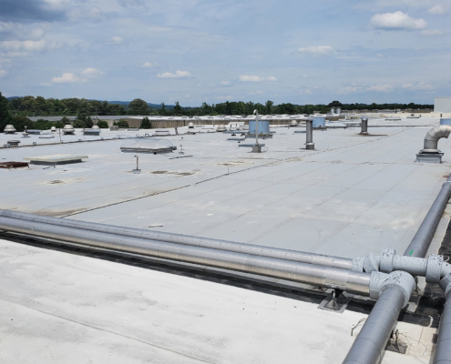 White Commercial Roof