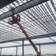 New Roof Being Installed In Commercial Building
